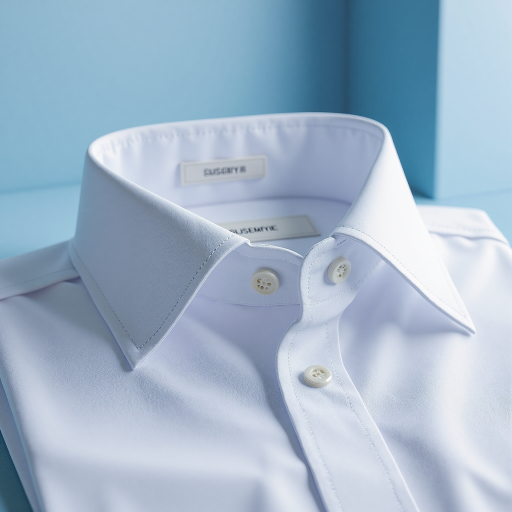 四十岁左右中年男性头像，穿白色衬衫，蓝色背景，正面微笑，明亮自然光，商务人士形象